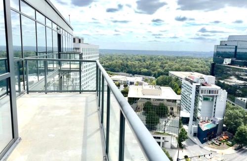 North Buckhead Apartment | Skyline Luxe Penthouse, Top Floor, Balcony, Pool, Amazing View