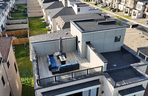 Bowmanville House | Skyline Serenity 4000+ SqFt of Luxury with Rooftop Terrace | Elevator &Lake View