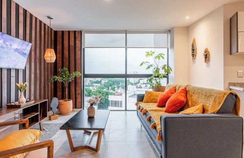 Providencia Apartment | SkyView Comfort 2 BedRoom/Daily Cleaning