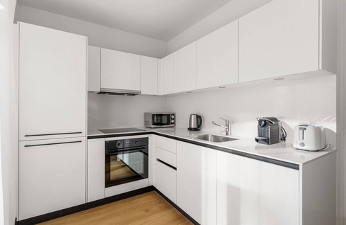 Gundeldingen Apartment | Sleek Gundeldingen 3 Room w/Storage, nr Basel Main Stn, by Blueground