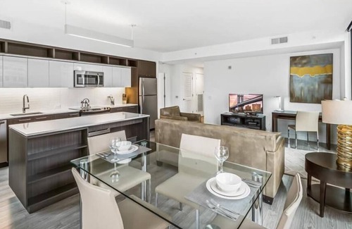 Reston Apartment | Sleek &Spacious Layout | Fully Furnished | Work Desk + WiFi | Reston
