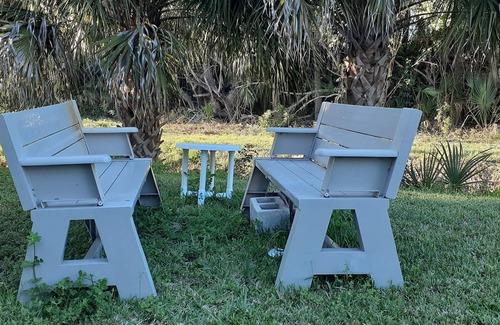 Tropic RV Rental | Sleep on benches. See the stars