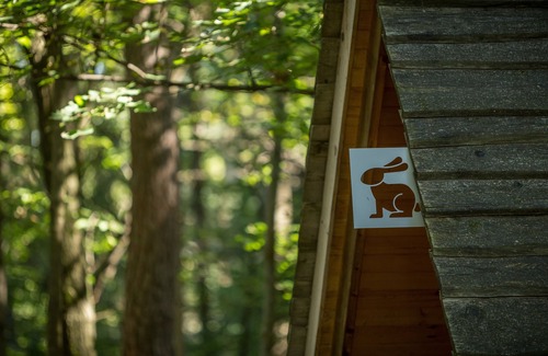 Mozirje House | Sleeping in a wooden hut 'Forest bed' at the river Savinja