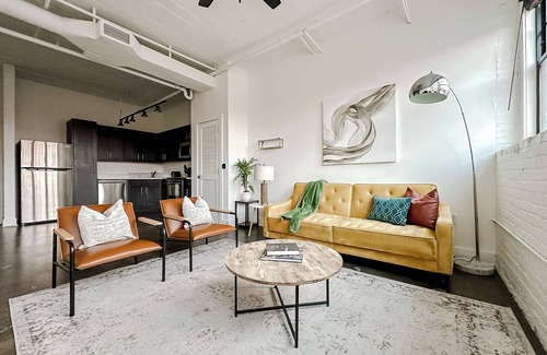Downtown Wichita Apartment | Sleepover: Charming 1BD/1BA + Parking - Wichita