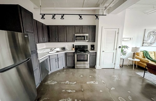 Downtown Wichita Apartment | Sleepover: Charming 1BD/1BA + Parking - Wichita