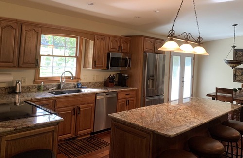 Waynesville House | Sleeps 11 - Mountain Views! Enjoy watching Alpacas & Mini Horses from your deck