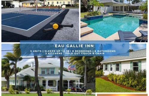 Varnum Park House | Sleeps 8 2King 1Queen 2twin Pool Pickleball Beach River
