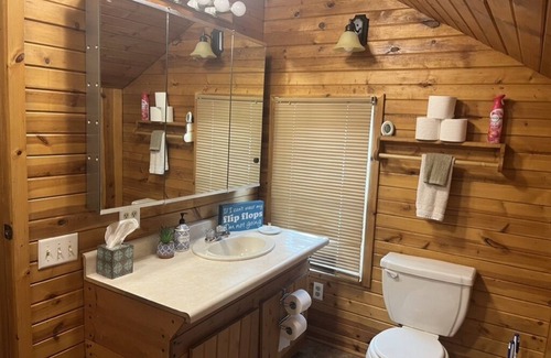 Clear Lake House | Sleeps 8-4 blks from Surf Ballroom. Cozy home large yard-across from local park!