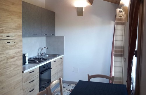 Porto Pino Apartment | Small cozy apartment with a unique panoramic