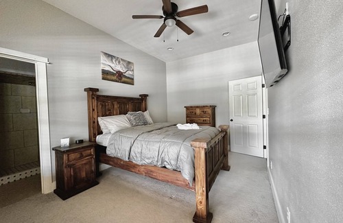 Graham Cabin | Small town richness at Salt Creek Inn and Market 4 Bed 4 Bath Graham, TX