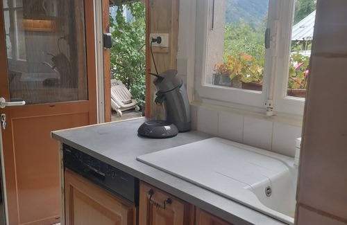 Essert-Romand House | Small typical house 5 min from Morzine 2 bedrooms 1 double bed and 2 single beds/4 pers.