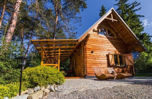 Uscie Gorlickie House | Smerekowiec domek w lesie z jacuzzi- Beskid Niski