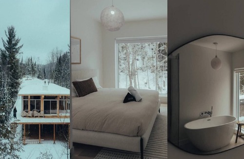 La Conception Apartment | Snow Chalet Perched in the Treetops of Tremblant