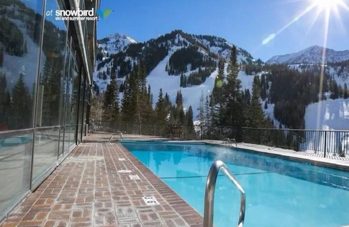 Salt Lake Mountain Resorts Apartment | Snowbird Condo. Ski-in/Ski-Out Resort Vacation at GREAT Price! Pool Hot Tub Alta
