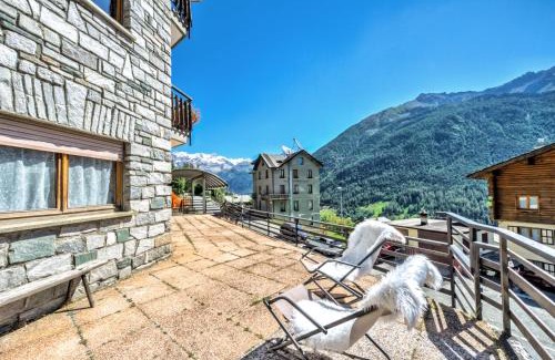 Lignod Apartment | Snowflakes Retreat - Roomy Apartment with a view & Relax Solarium CIR 0133