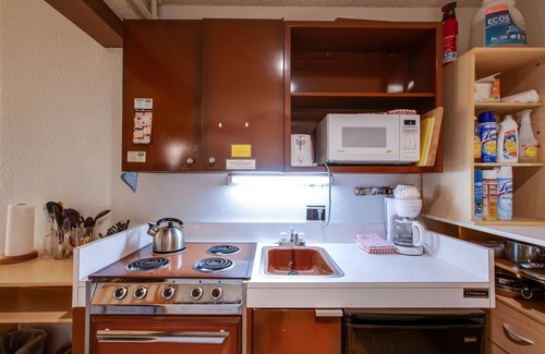 Glacier Condo | Snowline Lodge Condo #56 - Fireplace - Loft