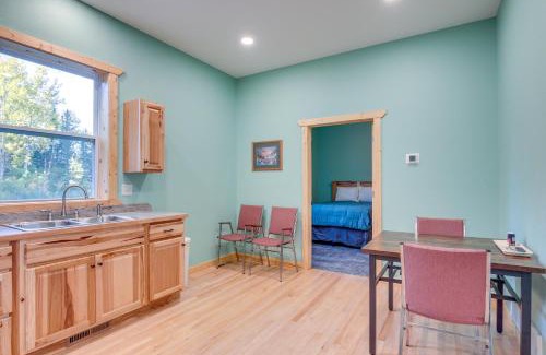 Houghton County House | Snowmobile and Recharge! Renovated Toivola Church