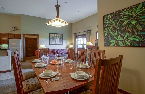 Snowshoe Condo | Soaring Eagle #110: 2 Bedrooms, 2 Full Baths: Slope Side