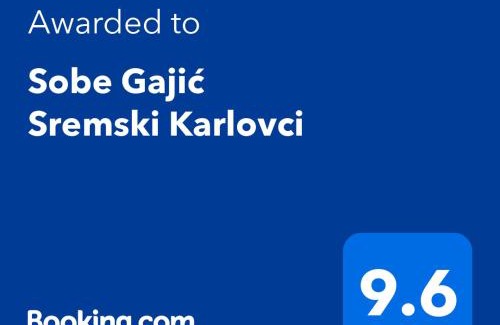 Sremski Karlovci House | Sobe Gajić Sremski Karlovci