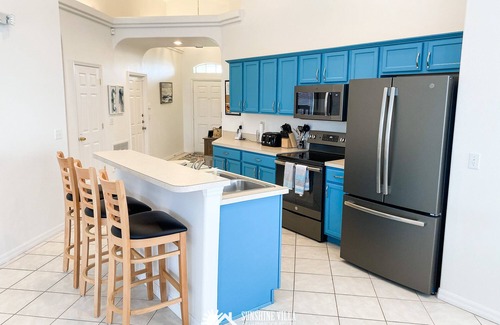 Four Corners Villa | Solar Powered Villa Near Disney, South Pool/Spa