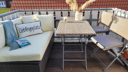 Wiek Apartment | Sonneninsel & Ankerplatz Wiek mit eigener Sauna