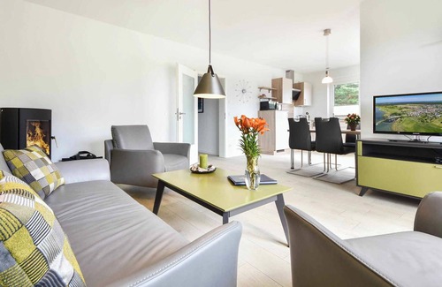 Korswandt Apartment | Sonnenpark 03 - high-quality and modern with fireplace