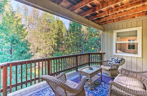 Phoenix Lake-Cedar Ridge House | Sonora Home with Pool Table, Grill and 2 Balconies