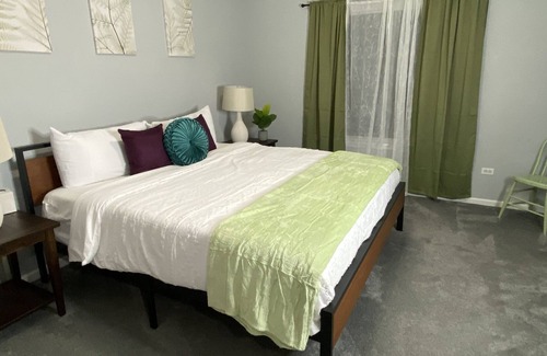 Oswego House | Sophisticated Town home w/ King Beds and Fenced Yard