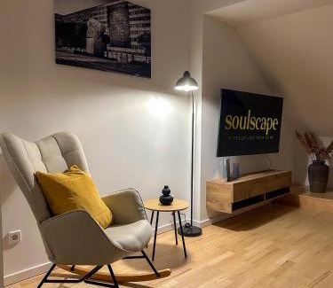 Sonnenberg Apartment | soulscape Citylight Apartments Chemnitz - LOFT - komplett Saniert, 2 Schlazimmer, modern, zentrumsnah, gratis WIFI