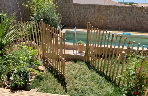 Vailhauques House | South air-conditioned detached house with private pool