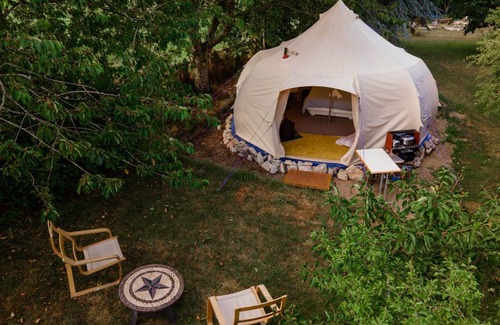 Liverton RV Rental | South Devon Luna Bell Tent