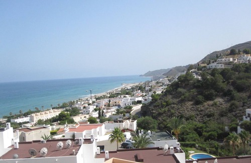 Ventanicas-El Cantal Apartment | South facing apartment - spectacular sea & mountain views with communal pool.