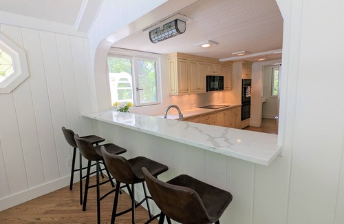 South Fork Cottage | Southampton Shores Getaway - Heated Pool, 4 Minute Walk to a Beach and Tennis