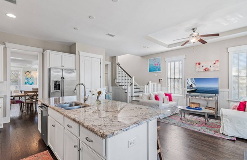 Santa Rosa Beach House | Southern Bliss: Family Retreat with Pond and Nature Views, Free 6 Bikes, New 6-Seater Golf Cart, Heated Pools