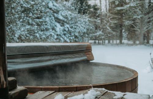 Potton Ski Chalet | Spa Scandinave - Les Balancoires