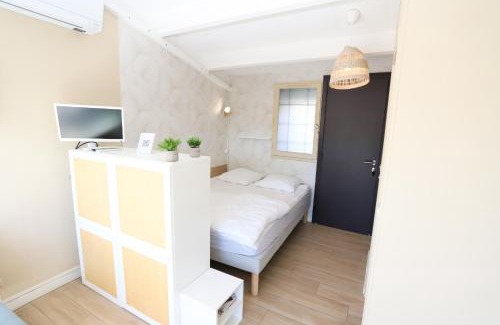 Saint-Cyprien Plage Apartment | Spacieux Studio 3pers vue marina a St Cyprien