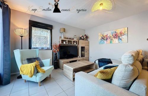 Lons Apartment | Spacieux T4 avec Terrasses - Pau