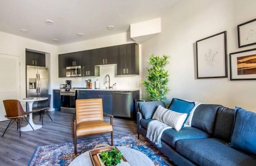 Whisman Station Condo | Spacious 2BR Condo at Revela w Pool