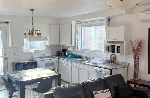 Mercier-Hochelaga-Maisonneuve Apartment | Spacious 3-bedroom apartment in charming Montréal with WiFi, AC, close to Metro