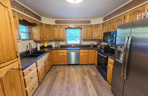 Dellslow House | Spacious 3BR Home: Game Room, Tesla Charger, 1 Gigabit Internet, Close to WVU