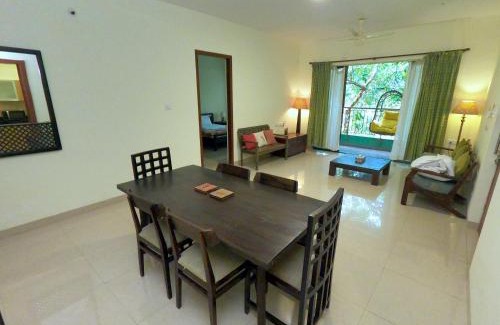 Betim Apartment | Spacious 3BR Oasis with Wi-Fi short Drive to Panjim & Casinos C1-101