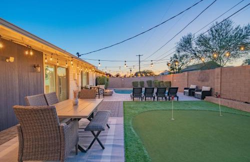 Scottsdale Estates Nine House | Spacious 4BD with Pool and Putting Green Near Old Town Scottsdale