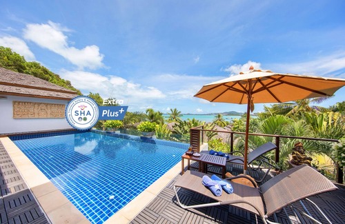 Plai Laem Villa | Spacious 4BR Oceanview Villa | Bophut Beach