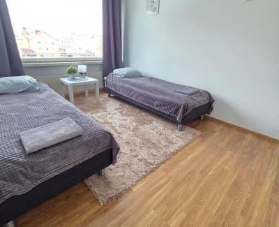 Oulu Apartment | Spacious 4room apartment in the center of Oulu, Parking