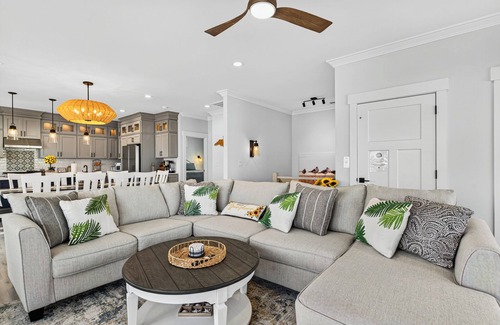 Ocean Isle Beach House | Spacious 5-bedroom Retreat with Heated Pool & Elevator