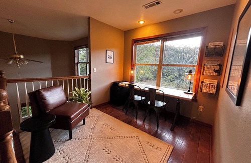 West Fork Cabin | Spacious 5-bedroom cabin serene 40 acre retreat