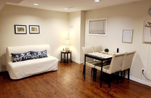 Pickering Apartment | Spacious and bright unit with natural light.