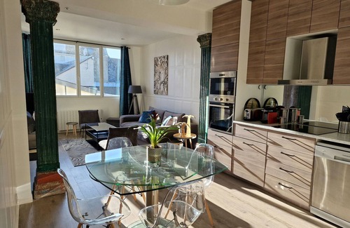 Trouville-sur-Mer Apartment | Spacious and bright atypical apartment with garden in a very good location