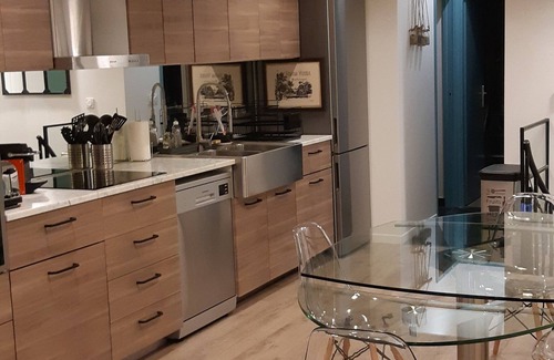 Trouville-sur-Mer Apartment | Spacious and bright atypical apartment with garden in a very good location