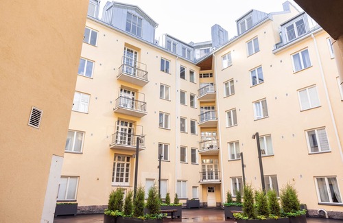 Punavuori Apartment | Spacious apt on Tranquil Courtyard